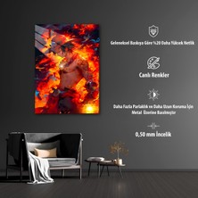 One Piece Ace Temalı Hd Metal Tablo Poster