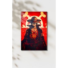 One Piece Luffy Temalı Hd Metal Tablo Poster
