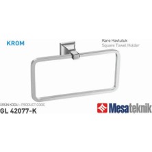 Mesa Teknik Galya Kare Havluluk MESAGL42077K