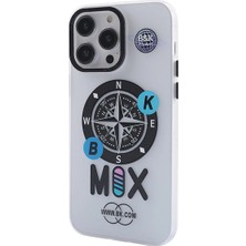 iPhone 13 Pro Max Kılıf Apollo Magneticsafe Desenli Kapak - Apollo Şeffaf - 3