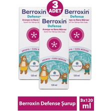ASF Store Berroxin Defense Şurup 120 ml 3 Adet