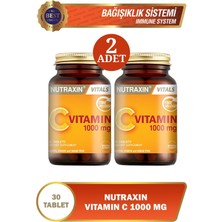 ASF Store Nutraxin Vitamin C 1000 Mg 30 Tablet 2 Adet