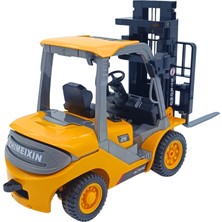 Acar Oyuncak 1:18 Ölçek Uzaktan Kumandalı 9 Kanallı Alaşım Oyuncak Forklift