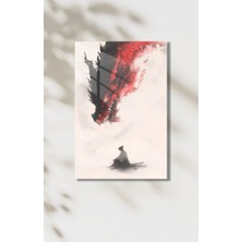Uzakdoğu Kültür Temalı Hd Metal Tablo Poster