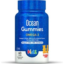 ASF Store Ocean Gummies Omega 3 60 Adet Çiğnenebilir Jel Form