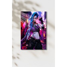 Arcane Jinx Temalı Hd Metal Tablo Poster