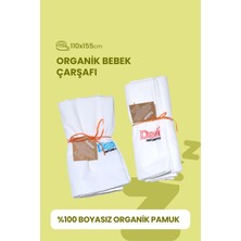 Organik Pamuk Bebek Çarşafı