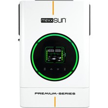 Mexxsun 24 V Volt 4000 W Watt 4 Kw Mppt Tam Akıllı Hibrit Dahili Wifi Inverter 220 Volt Çevirici Invertör