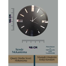 Dekoratif Ahşap Duvar Saati Lüks Duvar Dekoru Sessiz Mekanizma Modern Saat Ahşap Saat Wall Clock