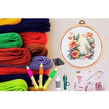 Hepohep Buffer Punch Seti Nakış Seti Kasnaklı Kendin Yap Seti Seri 23