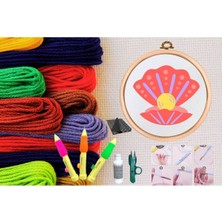 Hepohep Buffer Punch Seti Nakış Seti Kasnaklı Kendin Yap Seti Seri 117