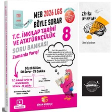 Sinan Kuzucu 2026 Meb Böyle Sorar LGS Inkılap Soru Bankası +Zihin DENEME-K256