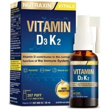 Asfstore Nutraxin Vitamin D3K2 Sprey 30 ml