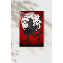 Itachi Temalı Hd Metal Poster Tablo