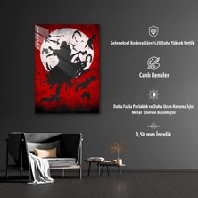 Itachi Temalı Hd Metal Poster Tablo