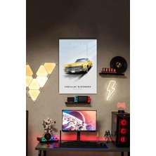 1967 Cadillac Eldorado Retro Metal Poster Tablo