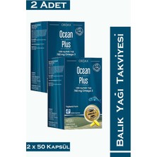 ASF Store Ocean Plus 1200 Mg 50 Kapsül 2 Adet
