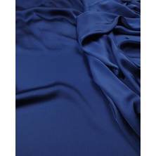 Lacivert Renkte Ince Saten (En  145 cm x Boy  225 Cm)