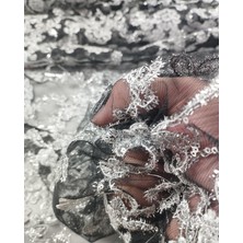 Siyah Lame Pullu Tül (En  120 cm x Boy  220 Cm)