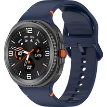 Forzacase Samsung Galaxy Watch 8 Ultra ile Uyumlu Tokalı Silikon Kordon Kayış - FC1092