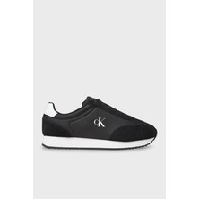 Calvin Klein RETRO RUNNER LACE UP NY-S Siyah Erkek Sneaker