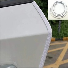 Lada 2115 Oto Araç Kapı Koruma Fitili 5metre Parlak Beyaz Renk Çarpma Çizilme Önleyici Fitil