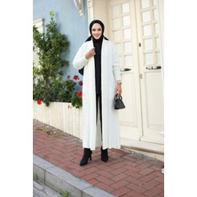 Kadın Örgülü Triko Hırka