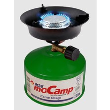İksa Mocamp Mini Kamp Ocak Gazlı Kamp Ocağı Pratik Piknik Tüpü + Çakmak Gazlı