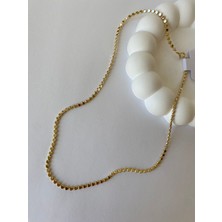 Xuping Pul Model Gold Zincir Kolye 50 cm