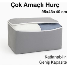 Bamer Home Tekstil Hurç – 95x43x40 Büyük Boy Yorgan Düzenleyici