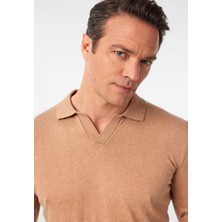 Gerhard Erkek Regular Fit Triko Polo Yaka T-Shirt