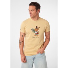 Francisco Erkek Regular Fit Köpek Baskılı T-Shirt