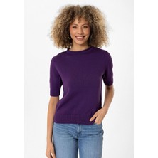 Felina Kadın Slim Fit Triko T-Shirt