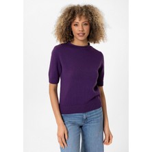 Felina Kadın Slim Fit Triko T-Shirt
