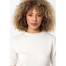 Felina Kadın Slim Fit Triko T-Shirt