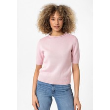 Felina Kadın Slim Fit Triko T-Shirt