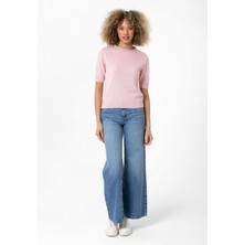 Felina Kadın Slim Fit Triko T-Shirt