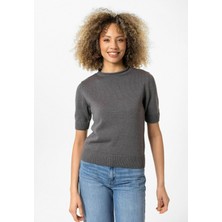 Felina Kadın Slim Fit Triko T-Shirt