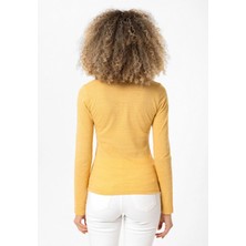 Henriette Kadın Slim Fit  Polo Yaka 2li T-Shirt