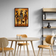 Soi Craft Çerçeveli Tablo Afrika Kültürel Sanat Eseri