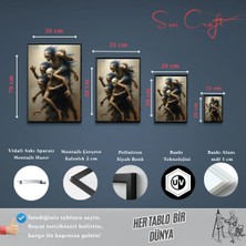 Soi Craft Çerçeveli Tablo Dramatik Işık ve Gölge