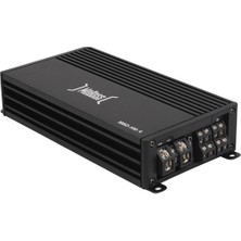 Mobass MBM-100.4-4X100W Rms -Kaliteli Profesyonel Yer Kaplaman Class D Mini Anfi