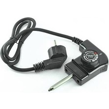 FullYedek Safir Pizzamatik Tavası Kablo Elektrikli Pişirici Tava Termostat