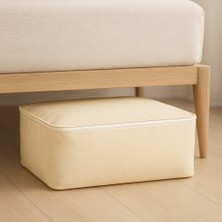 Bamer Home Tekstil 6’lı Hurç Seti 65x40cm - Yastık Kıyafet Saklama - Fermuarlı Kumaş Hurç