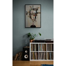 Soi Craft Çerçeveli Tablo Modern Mekanik Portre Sürrealist