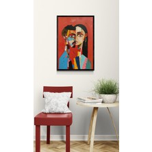 Soi Craft Çerçeveli Tablo Modern Soyut Sanat