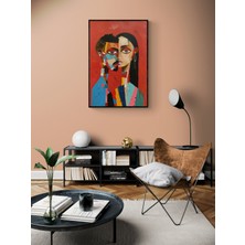 Soi Craft Çerçeveli Tablo Modern Soyut Sanat