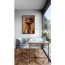Soi Craft Çerçeveli Tablo Modern Soyut Sanat Duyguların Geometrisi