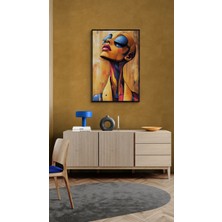 Soi Craft Çerçeveli Tablo Modern Soyut Sanat Duyguların Geometrisi