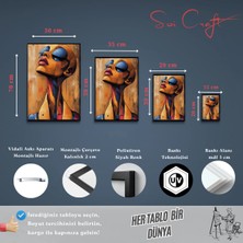 Soi Craft Çerçeveli Tablo Modern Soyut Sanat Duyguların Geometrisi